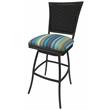 Afuera Living Outdoor Patio Extra Tall Swivel Armless Bar Stool in Multi-Color