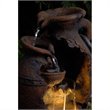 Afuera Living Old Fashion Pot Outdoor Fountain with Led Light