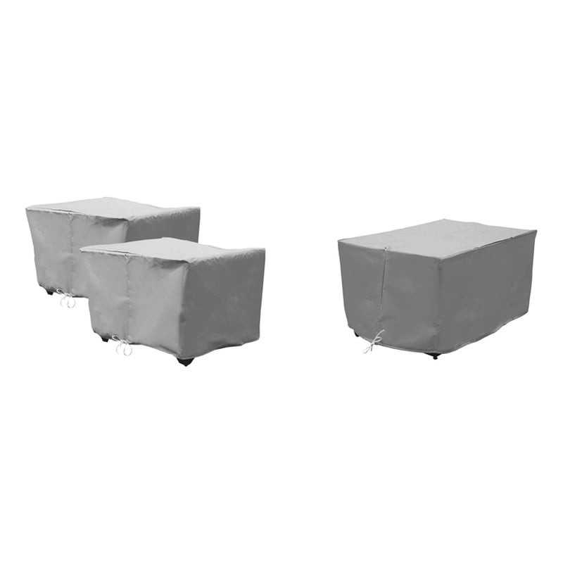 Afuera Living Modern / Contemporary Protective Cover Set in Gray
