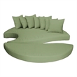 Afuera Living Modern Covers for Sun Bed Cushions in Cilantro