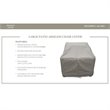 Afuera Living Modern / Contemporary Armless Protective Cover in Grey