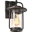 Afuera Living Transitional 1 Light Rubbed Bronze Outdoor Wall Sconce 13