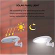 Afuera Living White LED Motion Activated Outdoor LED Solar Security Floodlight