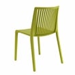 Afuera Living Resin Patio Stackable Dining Chair in Green - (Set of 2)