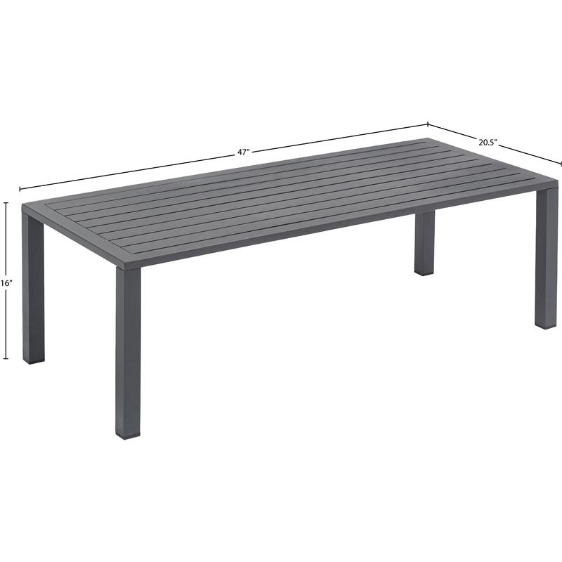 Afuera Living Modern / Contemporary Outdoor Patio Coffee Table