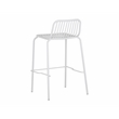 Afuera Living Modern Outdoor Counter Stool - White (Set of 2)