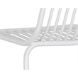 Afuera Living Modern Outdoor Counter Stool - White (Set of 2)