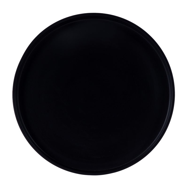 Afuera Living Contemporary Outdoor Scatter Table Set Of 3 - Black