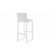Afuera Living 7-piece Modern Aluminum Patio Bar Set in White