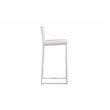 Afuera Living 7-piece Modern Aluminum Patio Bar Set in White