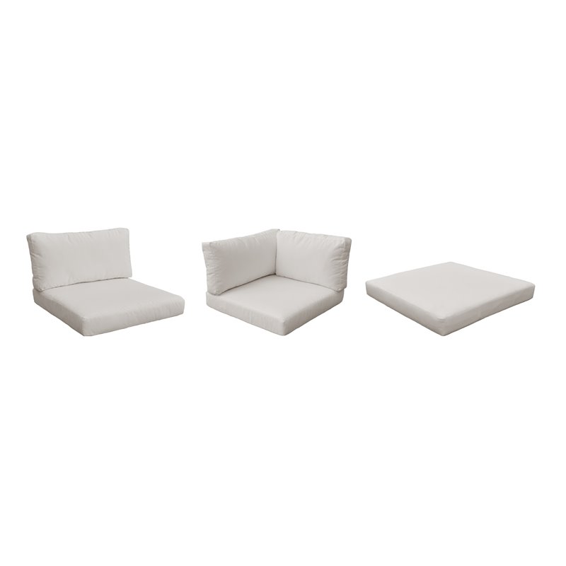 Afuera Living Contemporary Water Resistant Cover Set in Beige