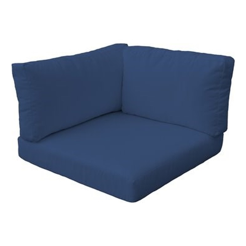 Afuera Living Contemporary Water Resistant Cover Set in Navy
