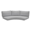 Afuera Living Contemporary Water Resistant Cover Set in Grey