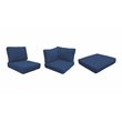 Afuera Living Contemporary Water Resistant Cover Set in Navy