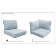 Afuera Living UV treated and Water Resistant Cover Set in Spa