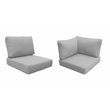 Afuera Living Contemporary Water Resistant Cover Set in Grey