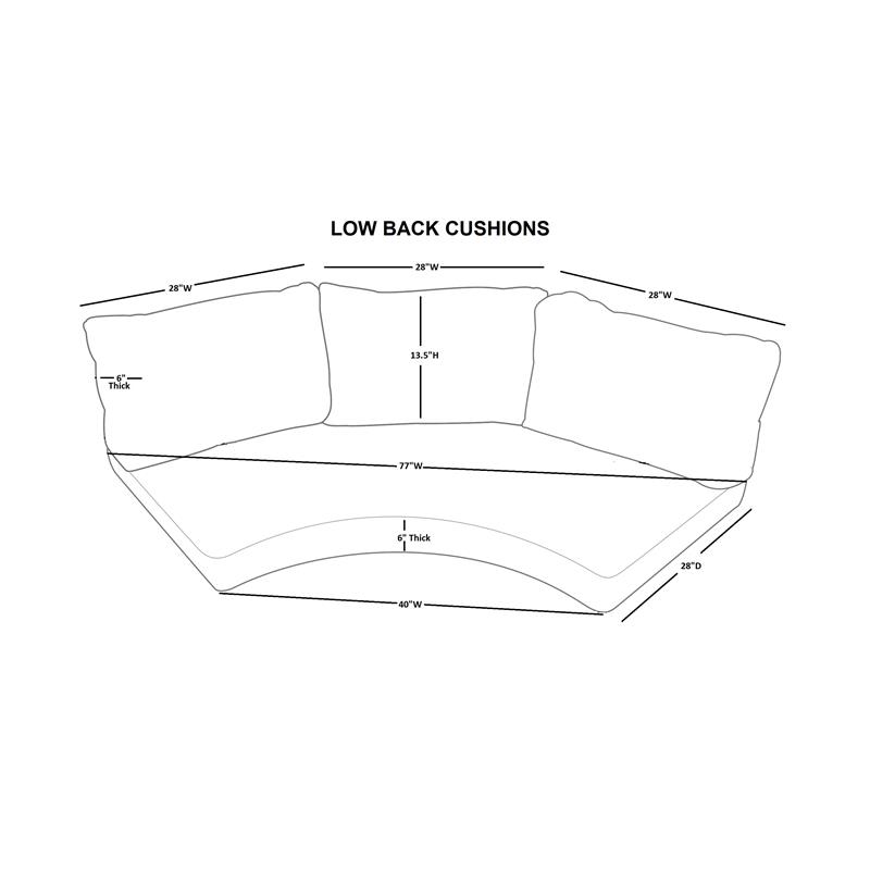 Afuera Living UV treated and Water Resistant Cover Set in Spa