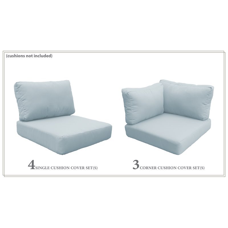 Afuera Living UV treated and Water Resistant Cover Set in Spa