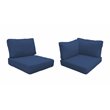 Afuera Living Contemporary Water Resistant Cover Set in Navy