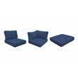 Afuera Living Contemporary Water Resistant Cover Set in Navy