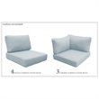Afuera Living UV treated and Water Resistant Cover Set in Spa
