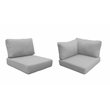 Afuera Living Contemporary Water Resistant Cover Set in Grey