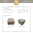 Afuera Living Contemporary Heavy Duty Fabric Protective Cover Set