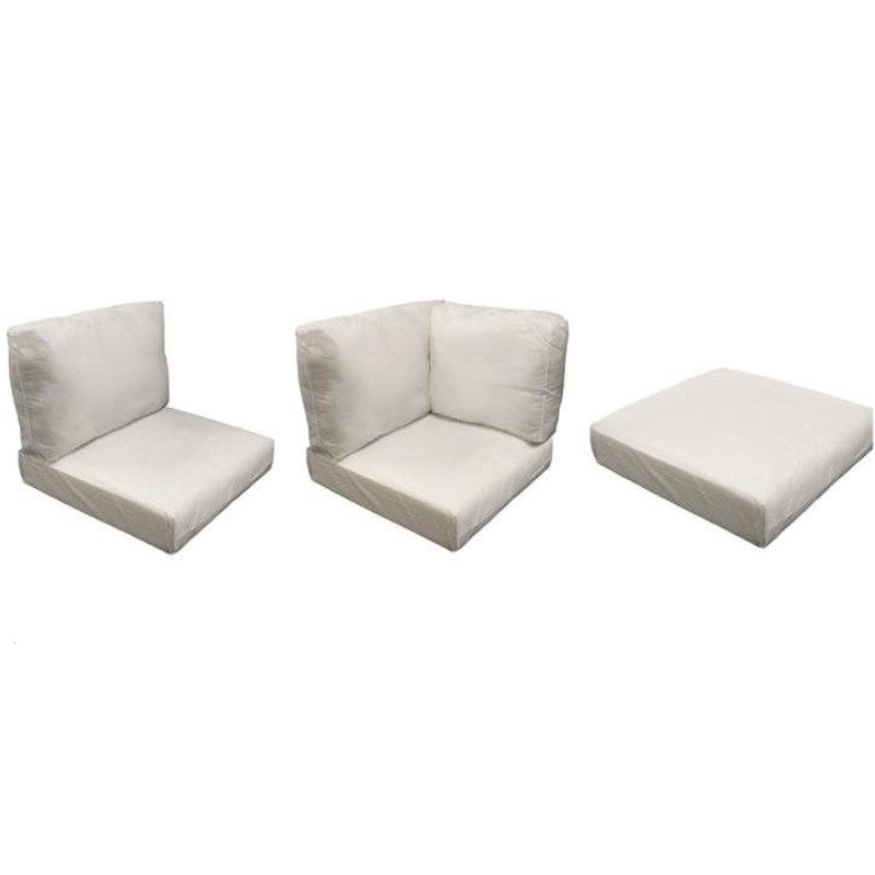 Afuera Living Weather & Water Resistant High Back Cushion Set