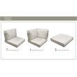 Afuera Living Weather & Water Resistant High Back Cushion Set