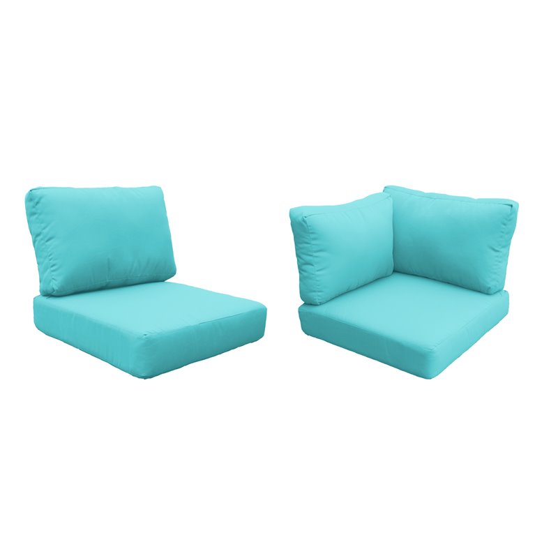 Afuera Living Contemporary Water Resistant Cover Set in Aruba