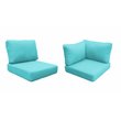Afuera Living Contemporary Water Resistant Cover Set in Aruba