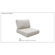 Afuera Living Contemporary Water Resistant Cover Set in Beige