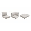 Afuera Living Contemporary Water Resistant Cover Set in Beige
