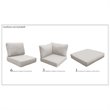 Afuera Living Contemporary Water Resistant Cover Set in Beige
