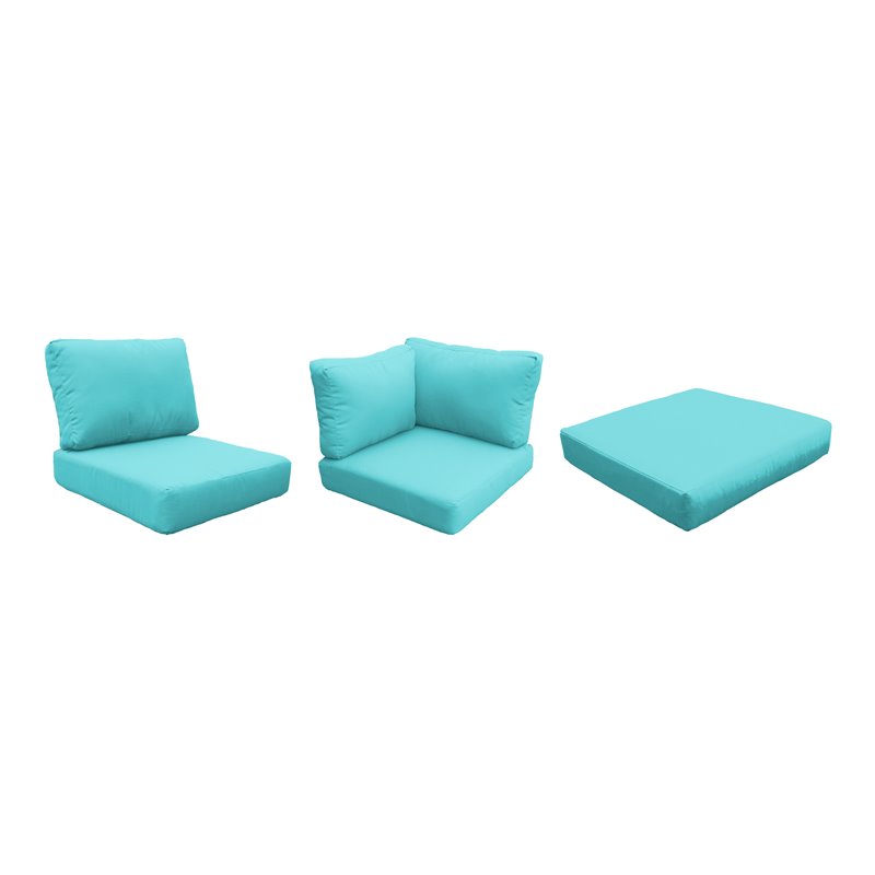 Afuera Living Contemporary Water Resistant Cover Set in Aruba