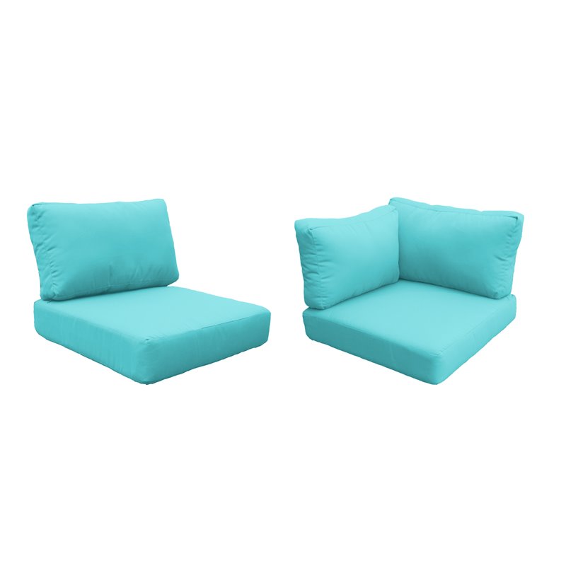 Afuera Living Contemporary Water Resistant Cover Set in Aruba