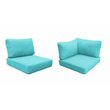 Afuera Living Contemporary Water Resistant Cover Set in Aruba