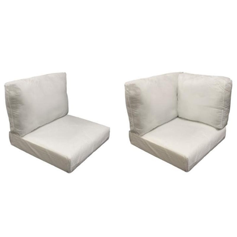 Afuera Living Weather & Water Resistant High Back Cushion Set