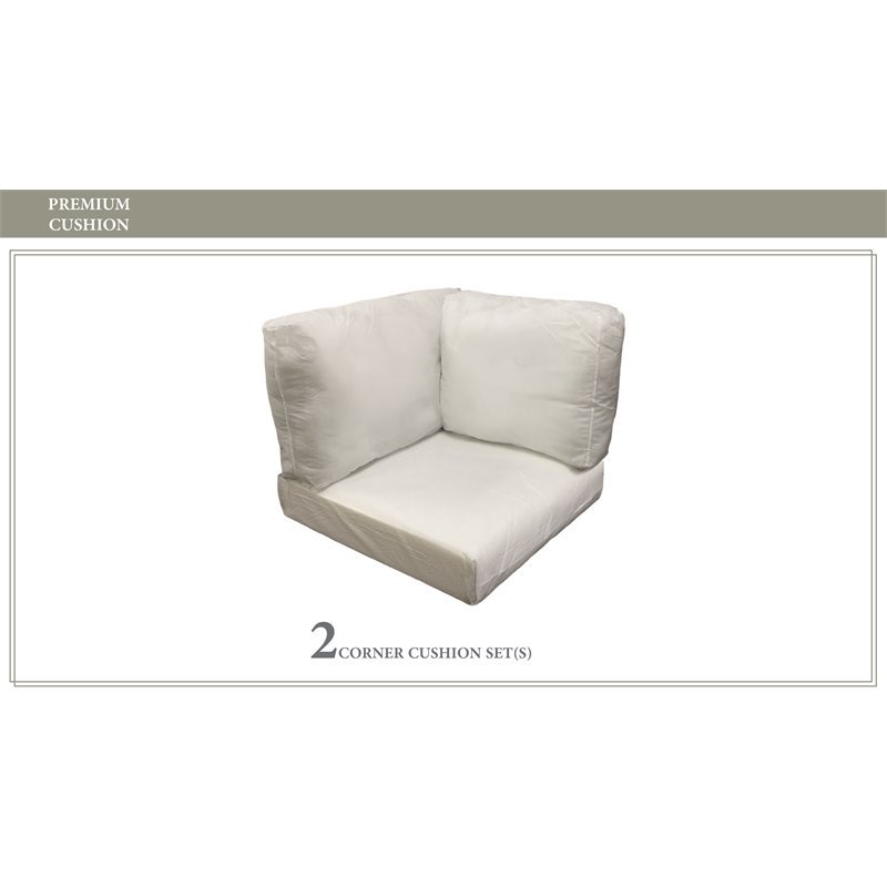 Afuera Living Weather & Water Resistant High Back Cushion Set
