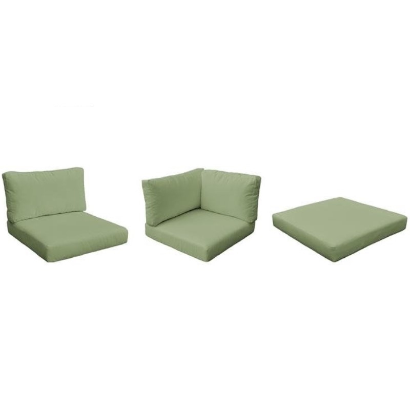 Afuera Living Contemporary Water Resistant Cover Set in Cilantro