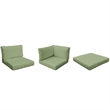 Afuera Living Contemporary Water Resistant Cover Set in Cilantro
