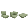Afuera Living Contemporary Water Resistant Cover Set in Cilantro