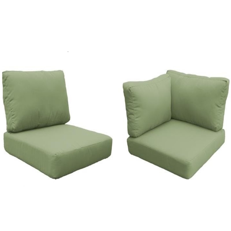 Afuera Living Contemporary Water Resistant Cover Set in Cilantro