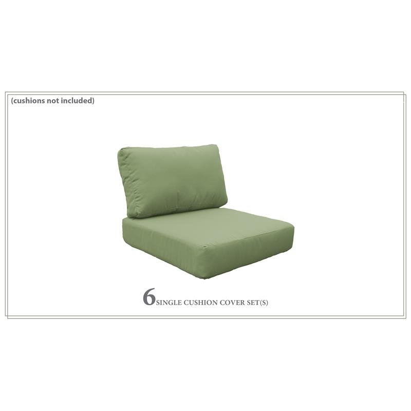 Afuera Living Contemporary Water Resistant Cover Set in Cilantro
