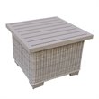 Afuera Living modern / Contemporary Outdoor Wicker Patio End Table