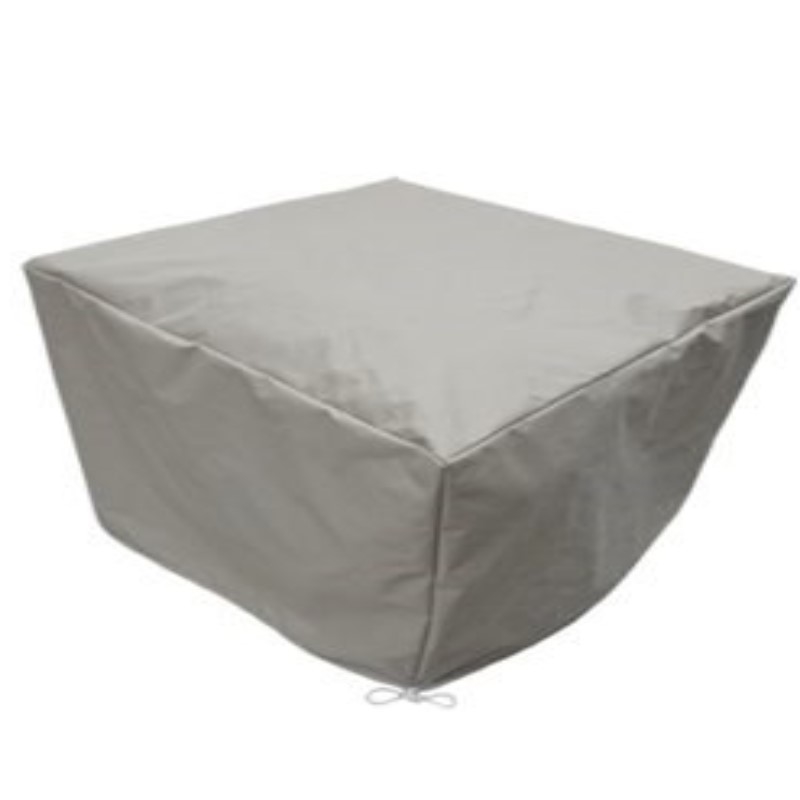 Afuera Living Contemporary Heavy Duty Fabric Protective Cover Set in Gray