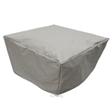 Afuera Living Contemporary Heavy Duty Fabric Protective Cover Set in Gray
