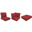 Afuera Living Contemporary Water Resistant Cover Set in Terracotta