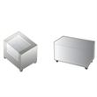 Afuera Living Contemporary 3 Piece All Weather Cover Set in Beige