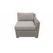 Afuera Living Contemporary Outdoor Wicker Patio Left Arm Sofa